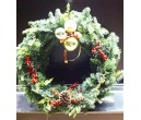 CM13 Christmas Wreath with Decoration 2 (18 Inches)